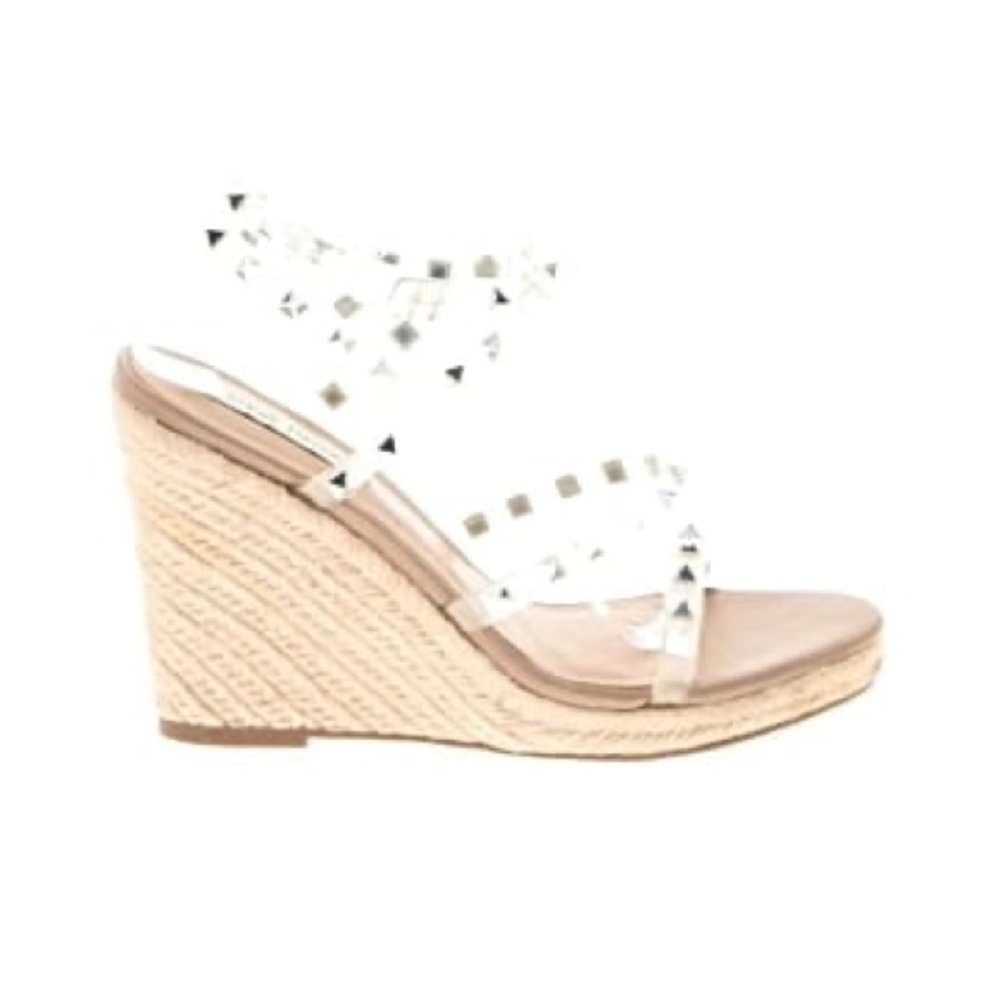 Stylish Wedge Sandals - Tan